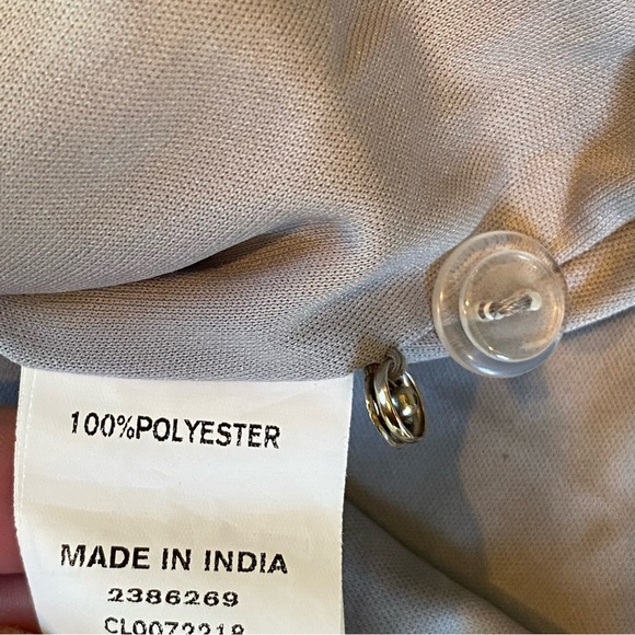 Wayward Fancies Eshakti Striped Chiffon Women’s Maxi Dress Pockets Wedding 4X - Picture 5 of 9